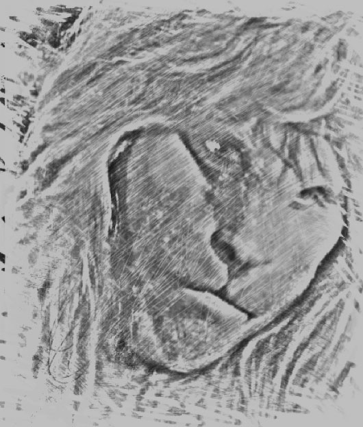 drawing of Vincent