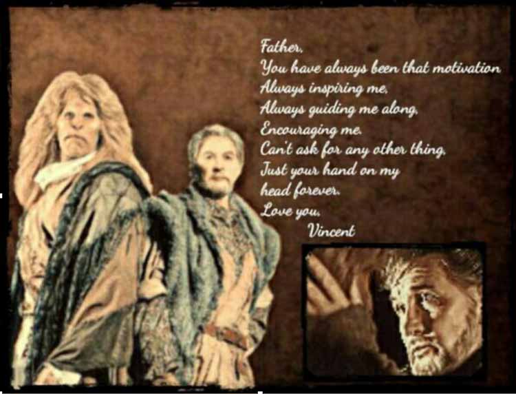 graphic of Vincent and Father by Lynette